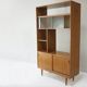 Vintage Teak Room Divider Bookcase by Schreiber, 1970s Mid Century
