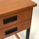 Desk of the 60 years with teak top, dutch