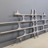 Vintage large brutalist wall sculpture, 1970s