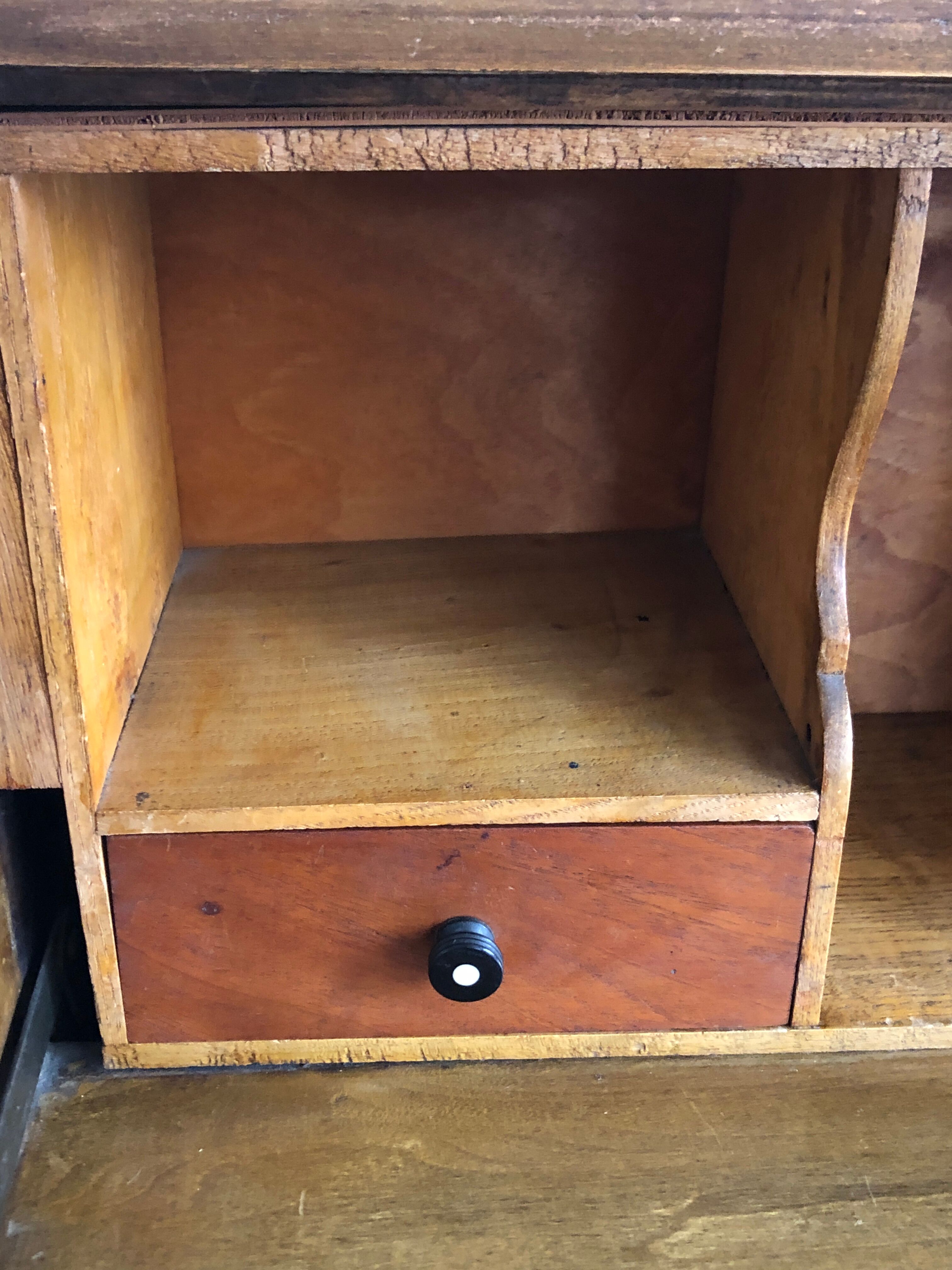 English secretary Chippendale style