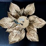 Masca golden flower wall lamp
