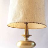 Large golden foot lamp