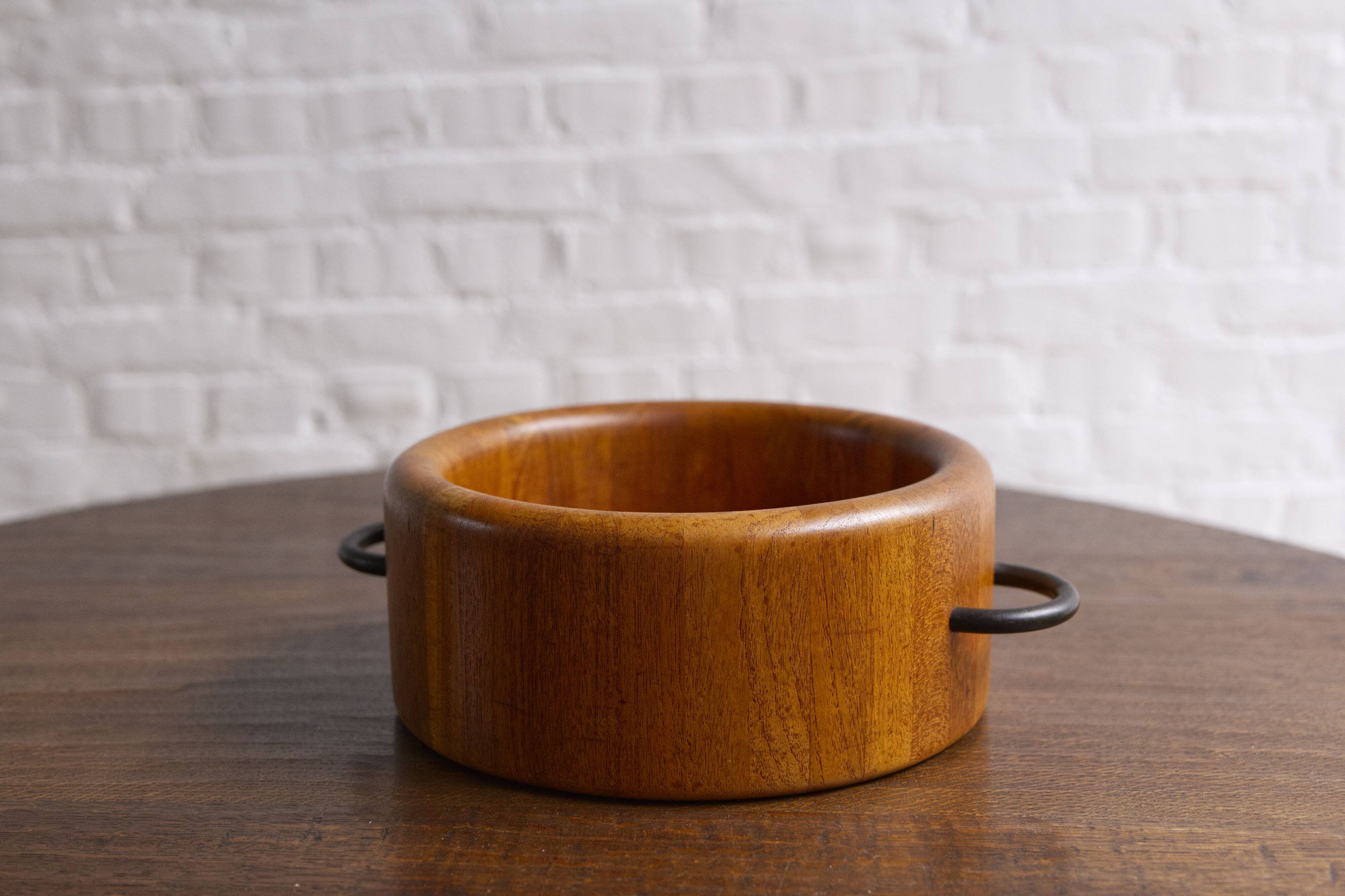 Digsmed teak salad bowl, 1960s Denmark