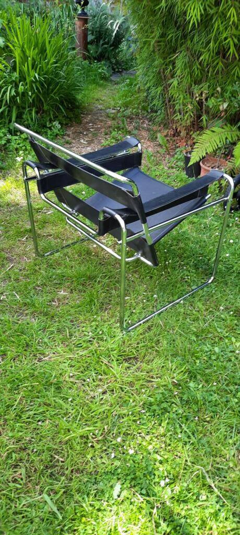 Fauteuil Wassily par Marcel Breuer pour Habitat 1970-80