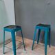 Paire de tabourets de bar industriel
