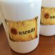 Lot of spice pot Made in Italy Opal Glass - vintage