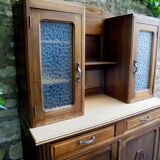 Double-body glass buffet