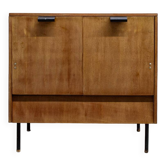 Bar en bois et métal par Leonardo Fiori pour ISA Bergamo, Italie, années 1950