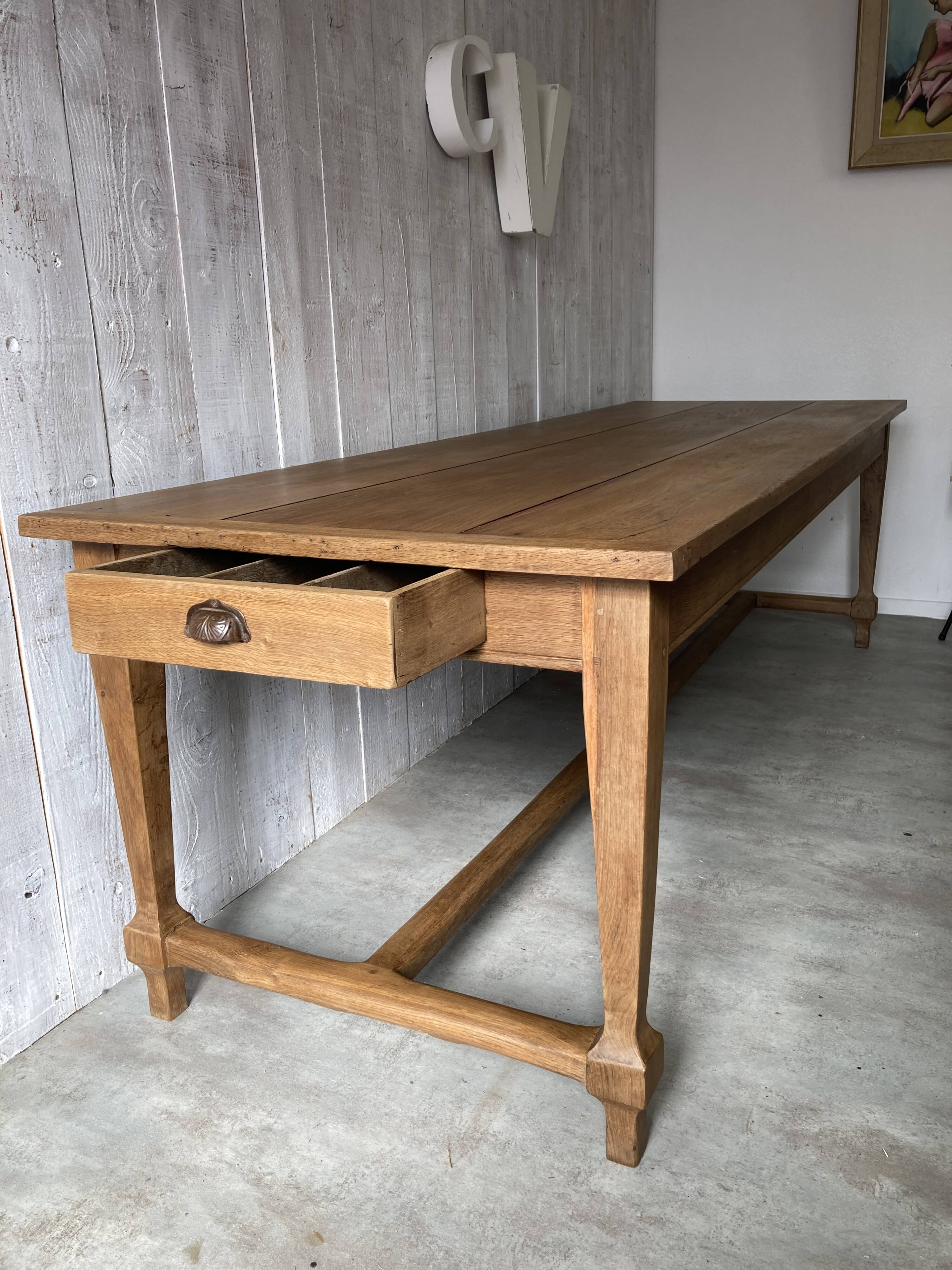 Table de ferme 244x82cm