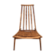 Fauteuil chaise vintage en bois
