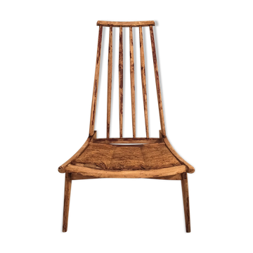 Vintage wooden chair armchair