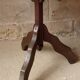 19th century oak pedestal table