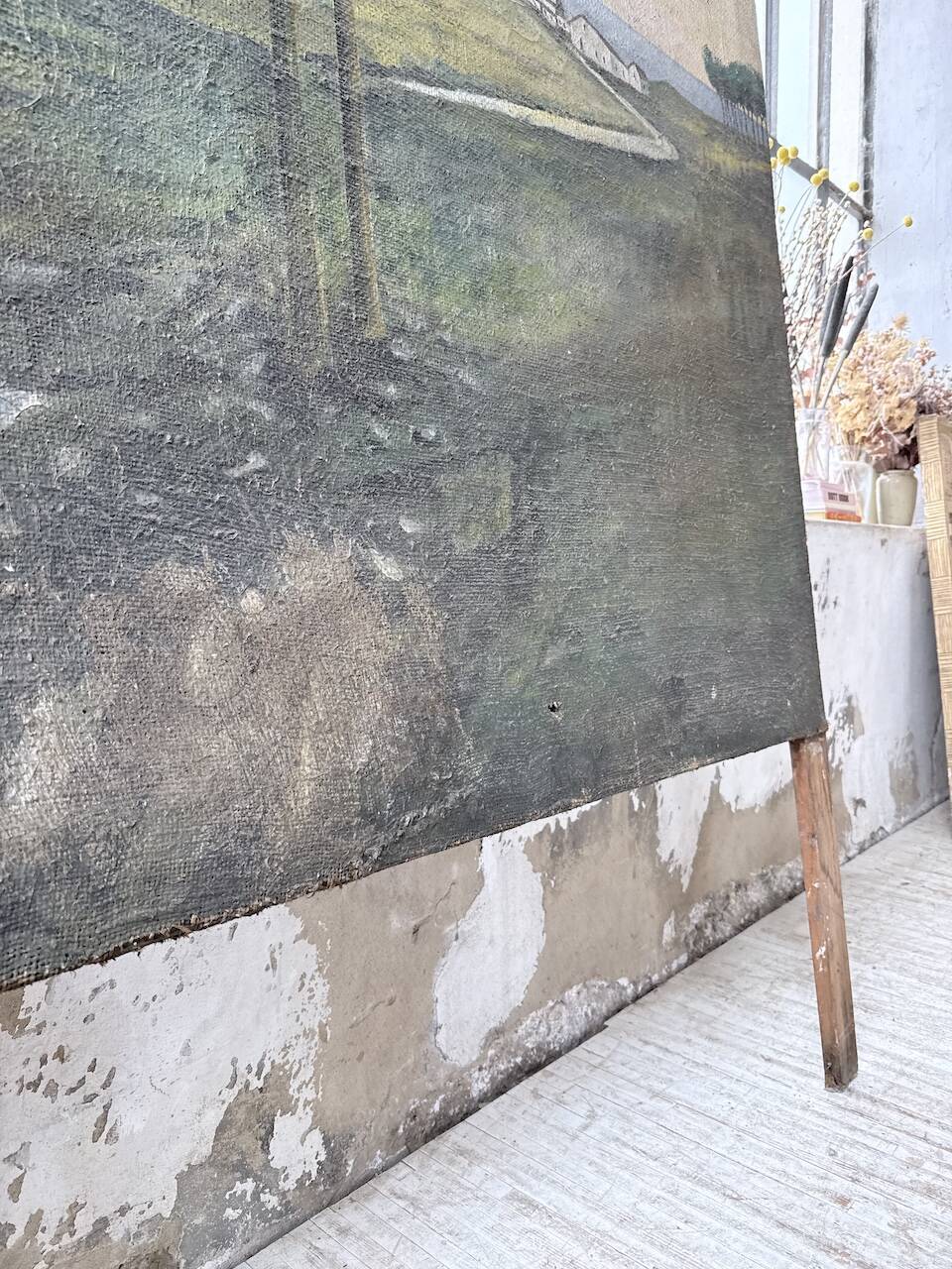 Giant XXL theatre painting 1950