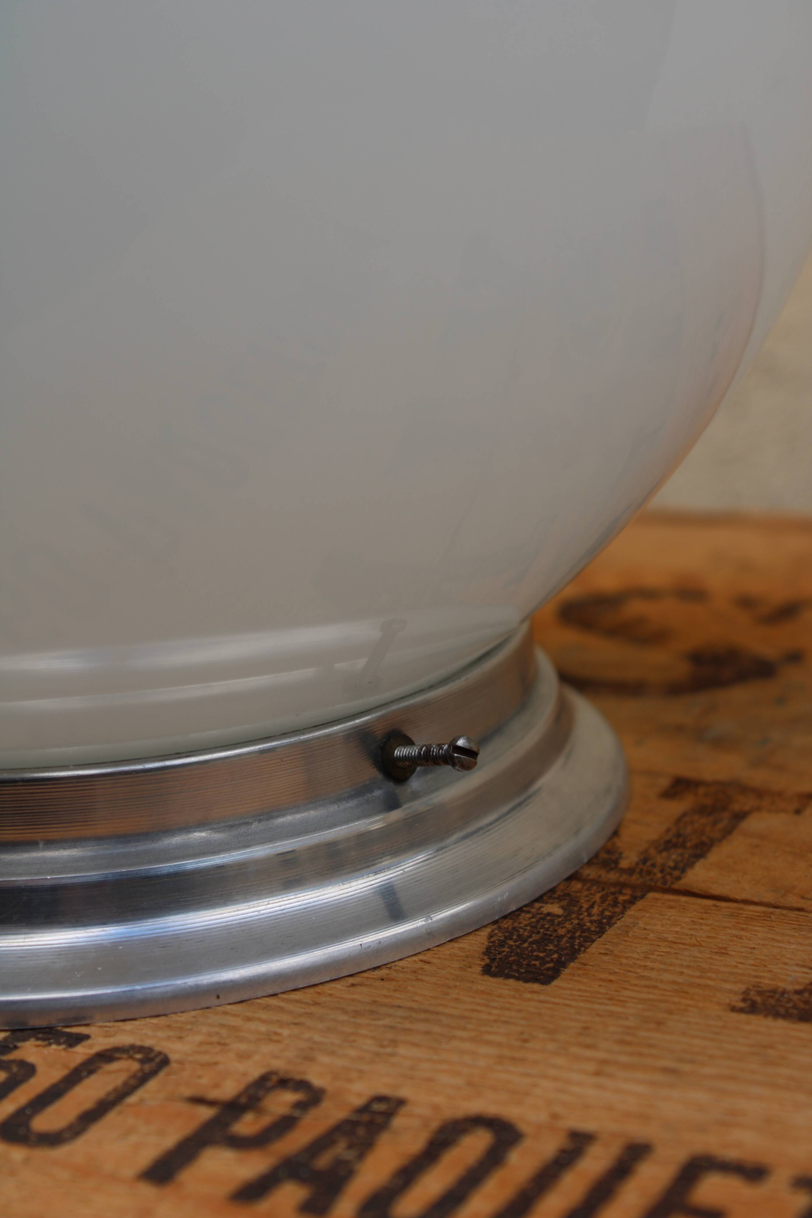 Opaline ceiling light