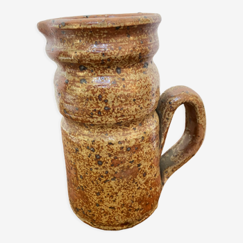 Pyrite stoneware pitcher