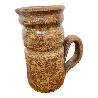 Pyrite stoneware pitcher