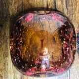 Murano glass ashtray attributed to Alessendro Mandruzzato 1970
