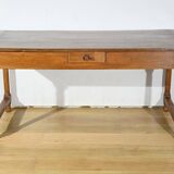 Property Farm Table in Cherry, Louis XIV style – Early 19th century