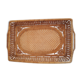 Old flat basket