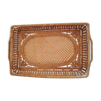 Corbeille plate ancienne