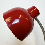 Red Industrial Gooseneck Table Lamp, 1960s