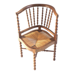 Fauteuil d'angle bois