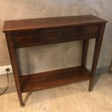 Walnut console