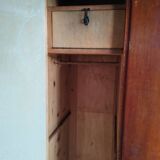 Wooden wardrobe