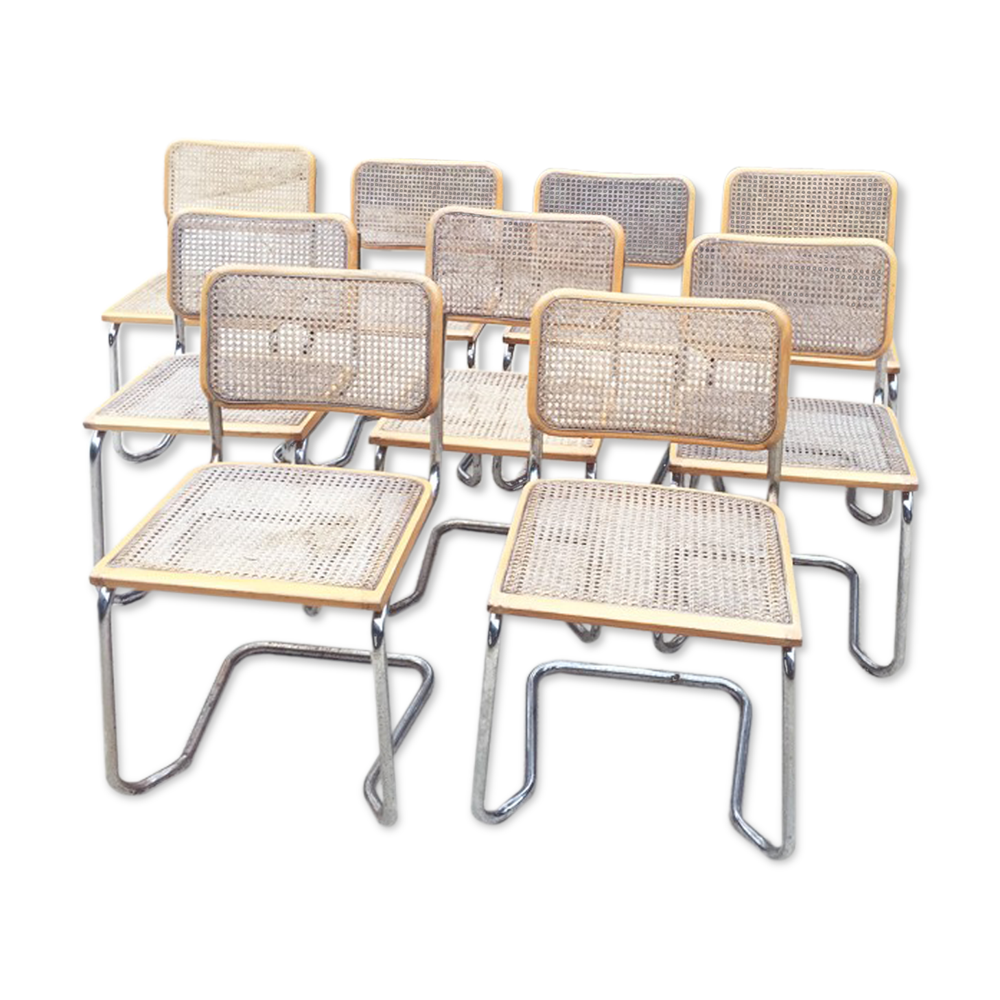 9 Marcel Breuer, model B32 to restore chairs