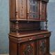 Buffet deux corps richement sculpté – Style Henri II en noyer