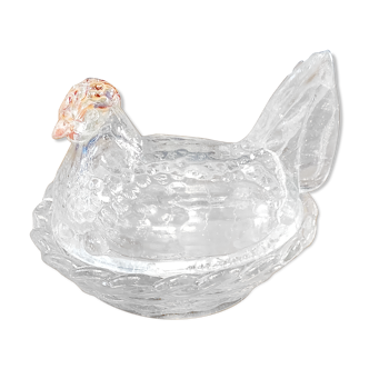 Sugar glass hen