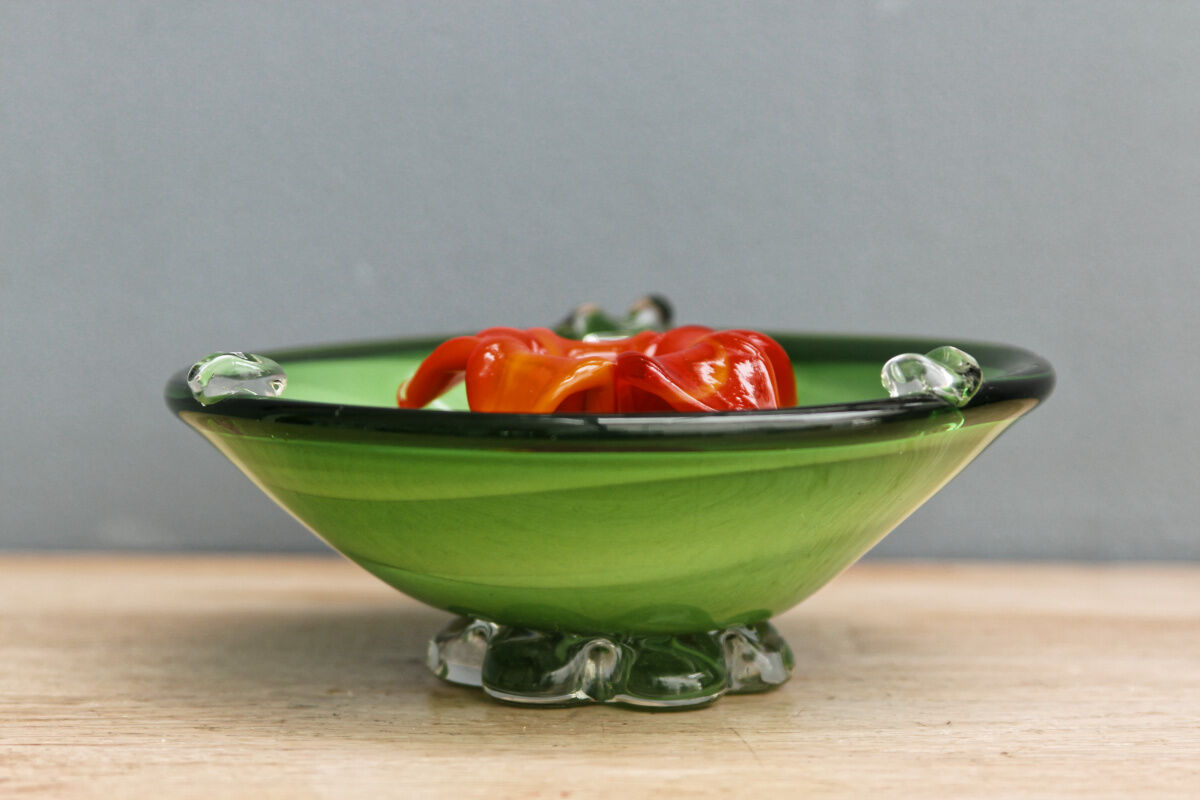 Ashtray - empty glass pocket of Murano