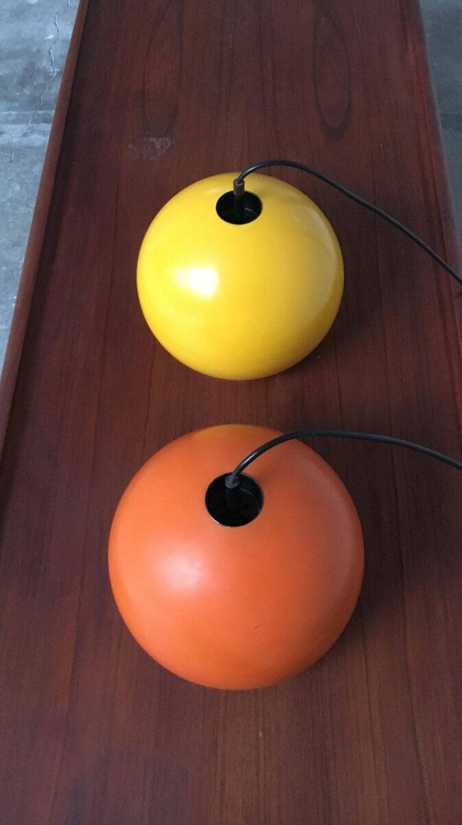 Mid-century space age lustre, set of 2