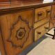 English buffet in mahogany