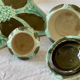 Earthenware tray and pots 1912