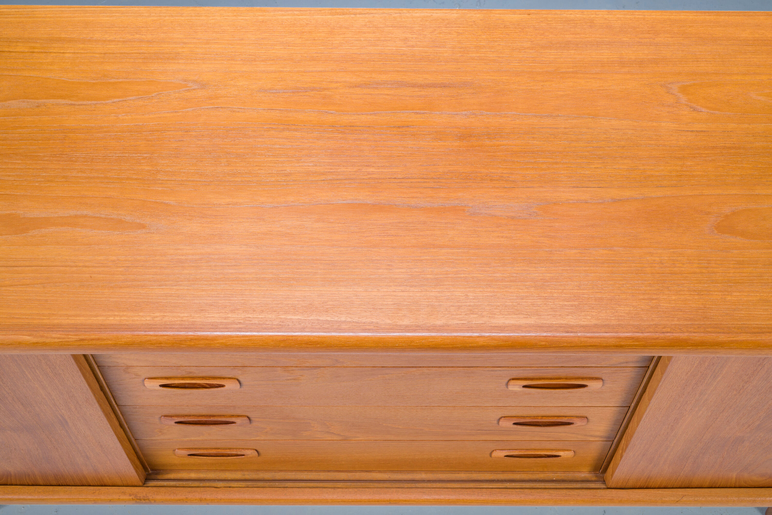 Mid-Century Danish Teak Sideboard from HP Hansen, 1950s