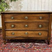 Louis XVI commode from the 18th century in walnut.