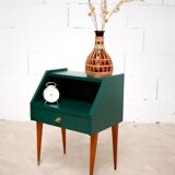 Chevet vintage vert