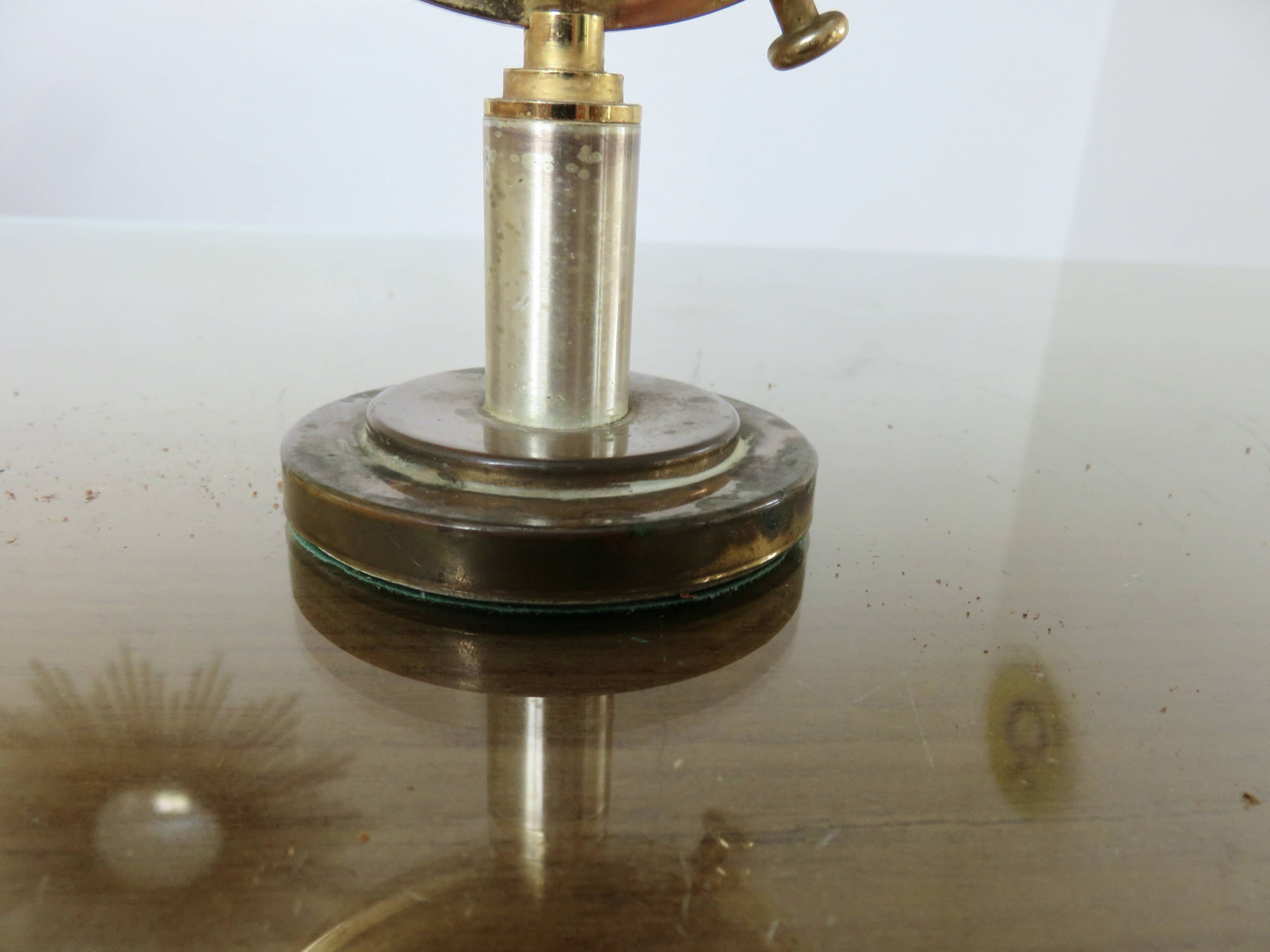 Brass cigarette dispenser, 1960s 70s