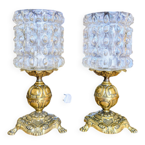 Paire de lampes à poser