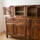 Large Provençal buffet in carved solid wood