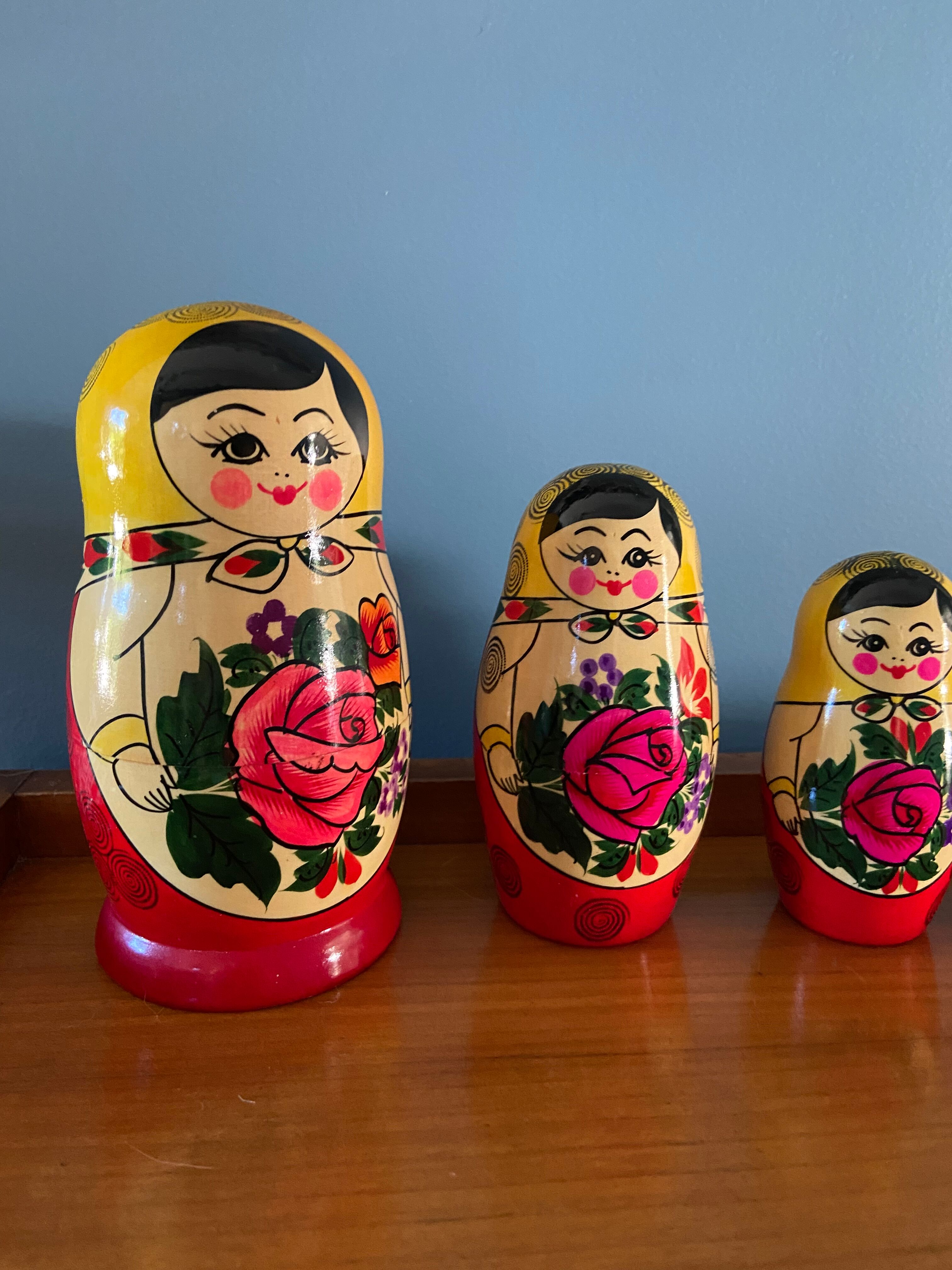 Russian Dolls - 7 Matriochkas