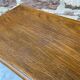 Footrest style rocaille Louis XV 1930 wooden