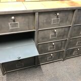 Valve cabinet industrial shoes 12 valves STRAFOR metal wood