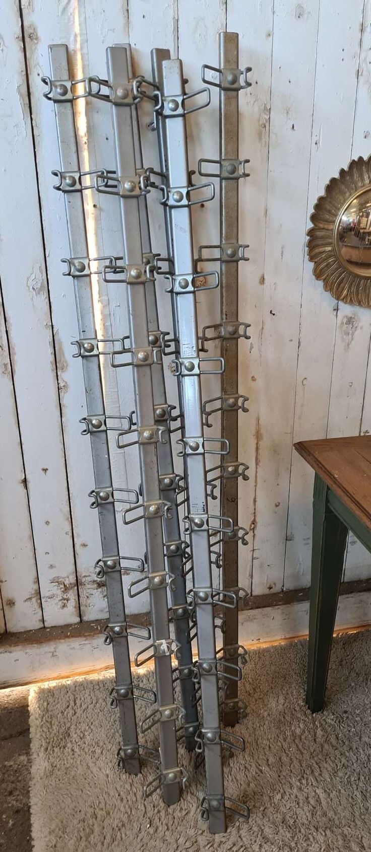 Vintage schoolboy patère 10 hooks