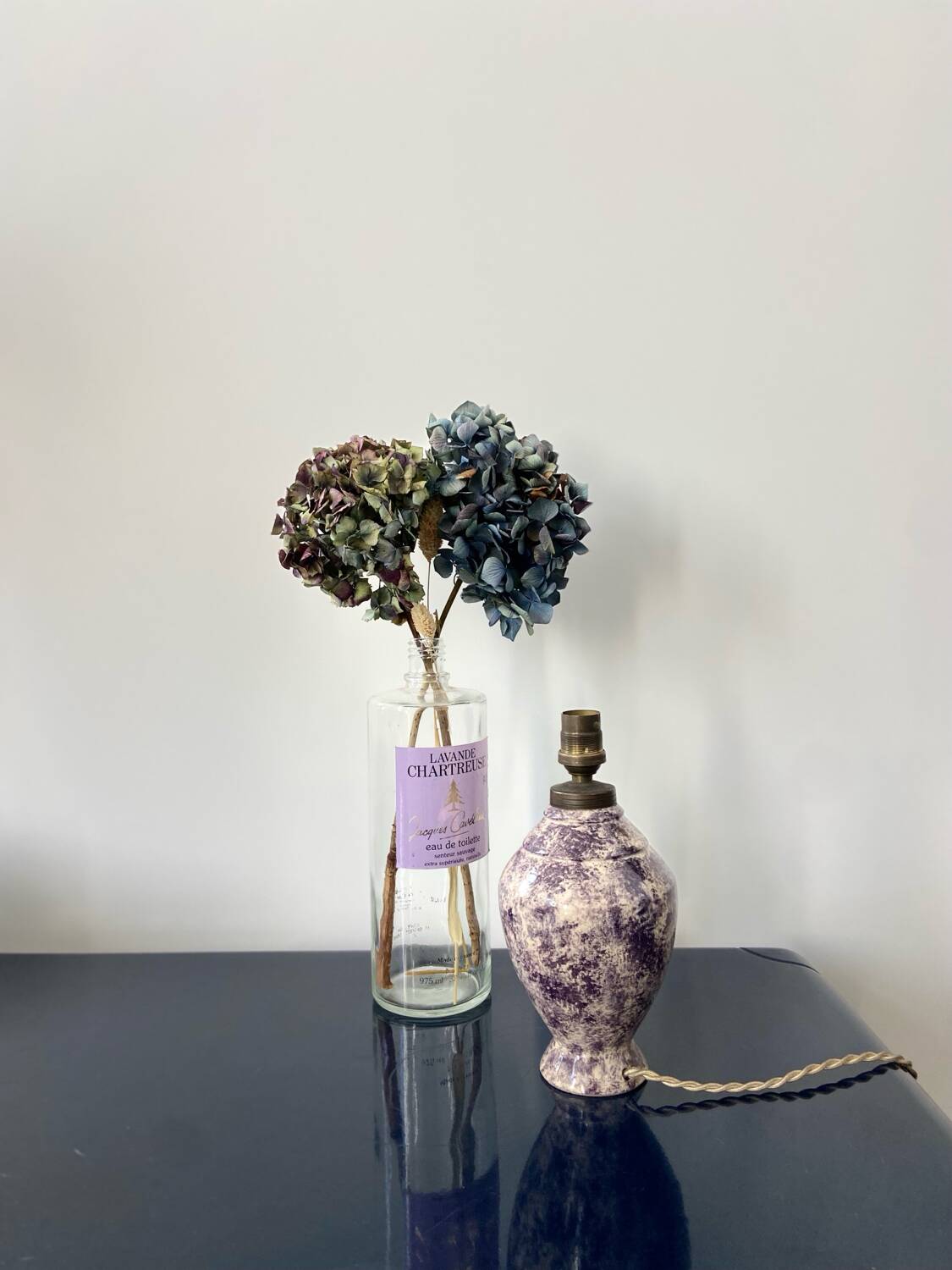 Vintage ceramic lamp base