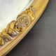 Antique oval mirrors