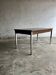 Table à manger belge mid-century avec pieds chromés