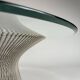Coffee Table in Steel and Glass from Warren Platner, 1962