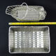 Christofle France Wine Basket Bottle Holder & Bread Basket Vannerie-Mid Century